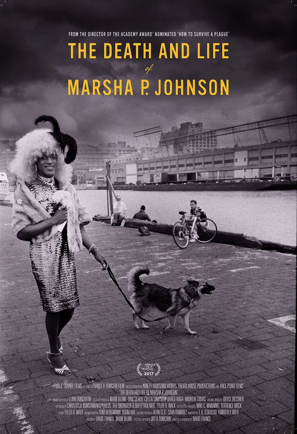 Poster phim Cuộc Đời Và Cái Chết Của Marsha P. Johnson trên Phim Mới