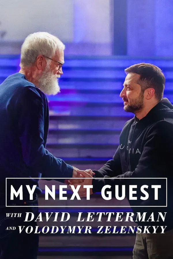 Poster phim David Letterman: Vị khách tiếp theo là Volodymyr Zelenskyy trên Phim Mới