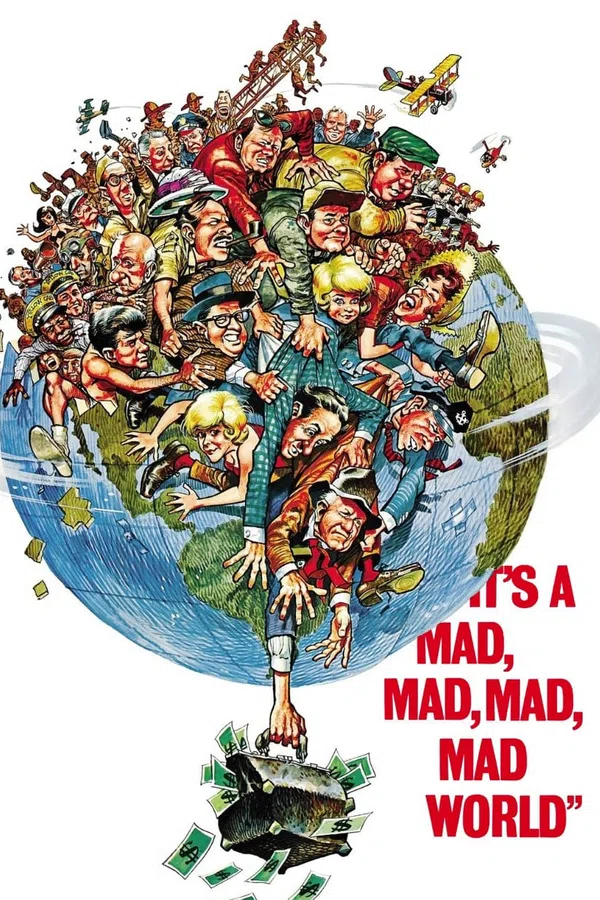 Poster phim It's a Mad, Mad, Mad, Mad World trên Phim Mới