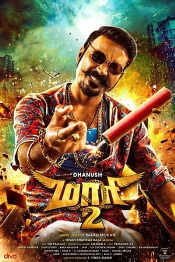 Poster phim Maari 2: Tái Xuất Giang Hồ trên Phim Mới