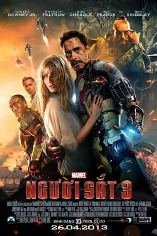 Poster phim Người Sắt 3 trên Phim Mới